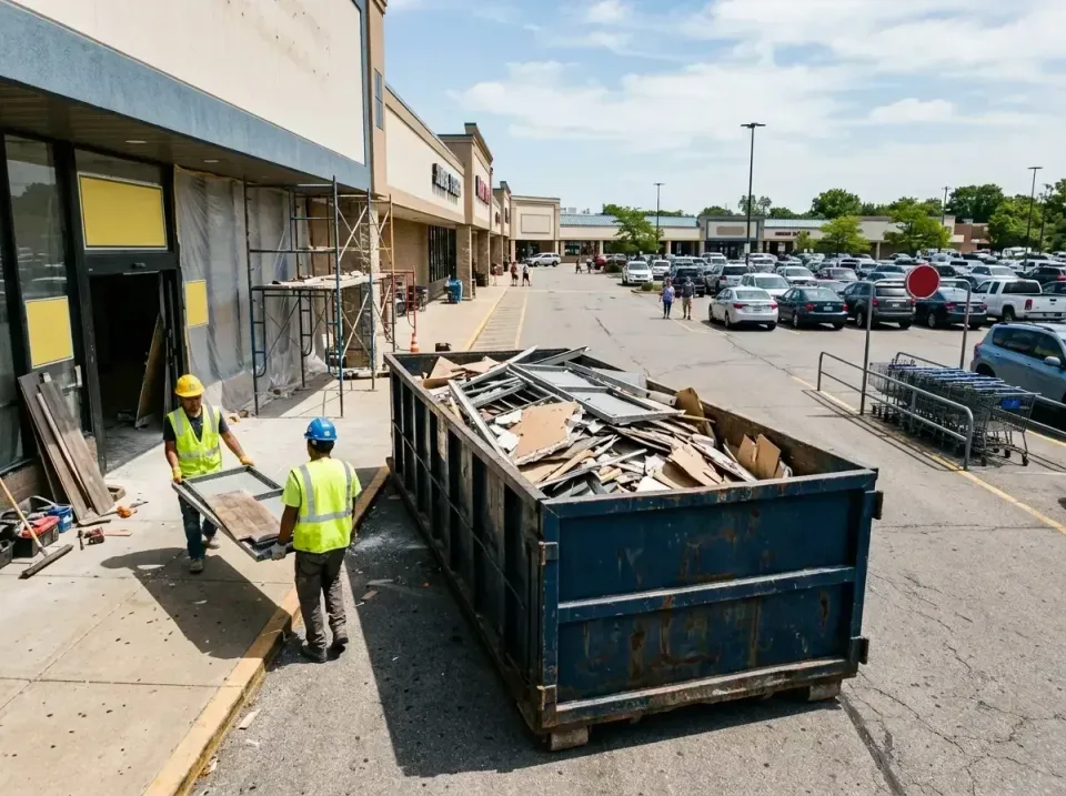 retail-store-renovation-debris-003 — frequently asked questions, Roll-off Dumpster Rentals in Hooverson Heights, WV